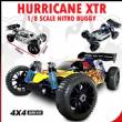 Hurricane XTR 1/8 Scale Nitro RC Buggy